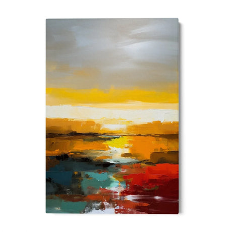 Quadro Stampa su Tela Tracce del Sole - CupidoDesign