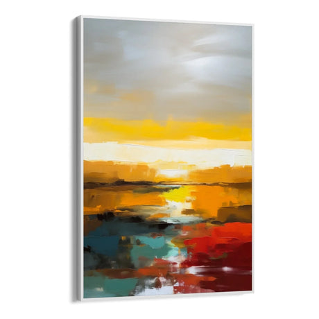 Quadro Stampa su Tela Tracce del Sole - CupidoDesign
