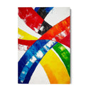 Quadro Stampa su Tela Tracce di Arcobaleno - CupidoDesign