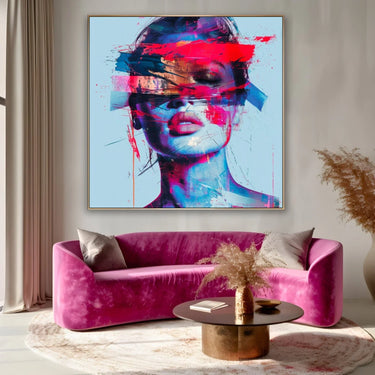 Quadro Stampa su Tela Tracce di Emozioni - CupidoDesign