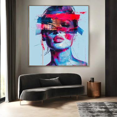 Quadro Stampa su Tela Tracce di Emozioni - CupidoDesign