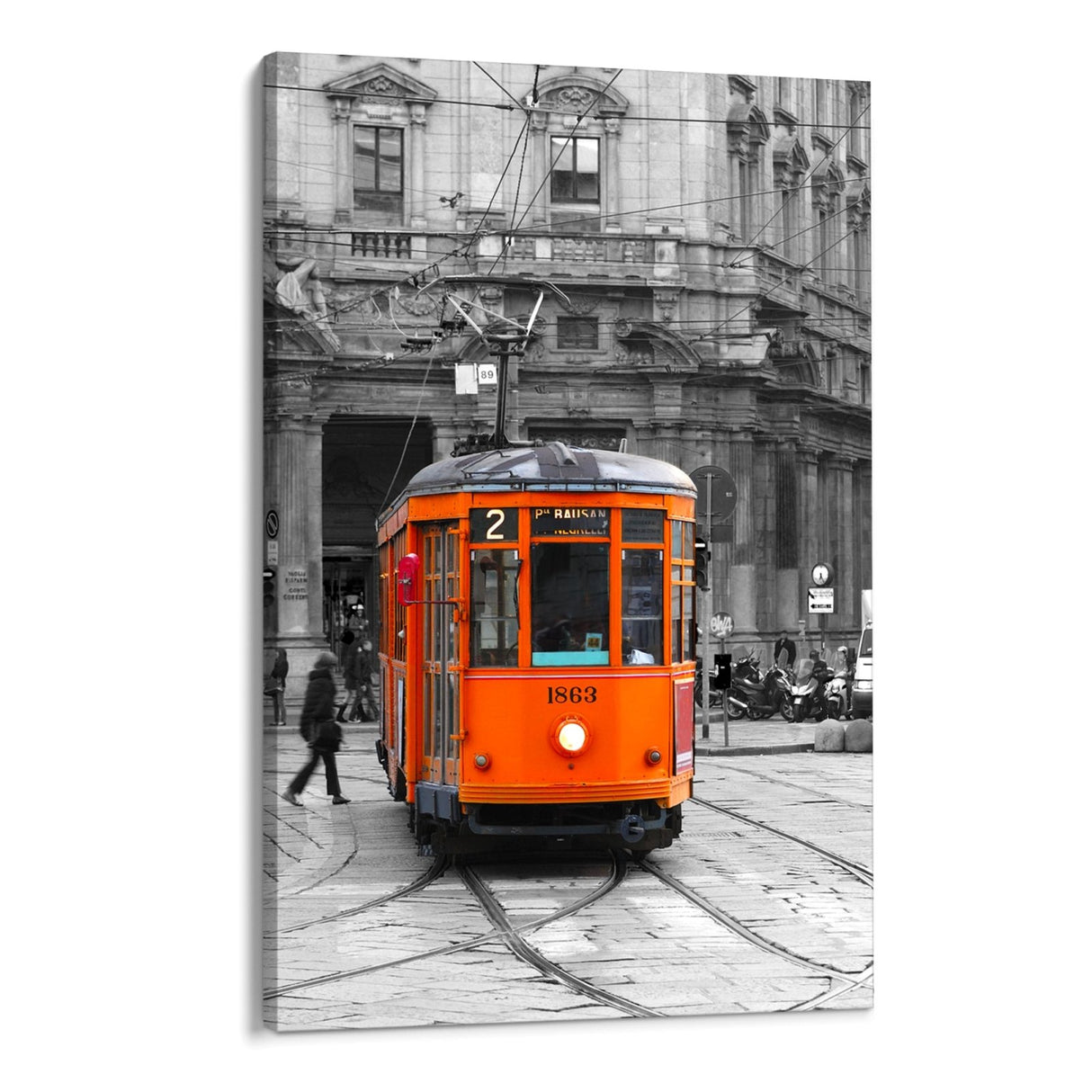 Tram Storico, Milano, Italia - CupidoDesign