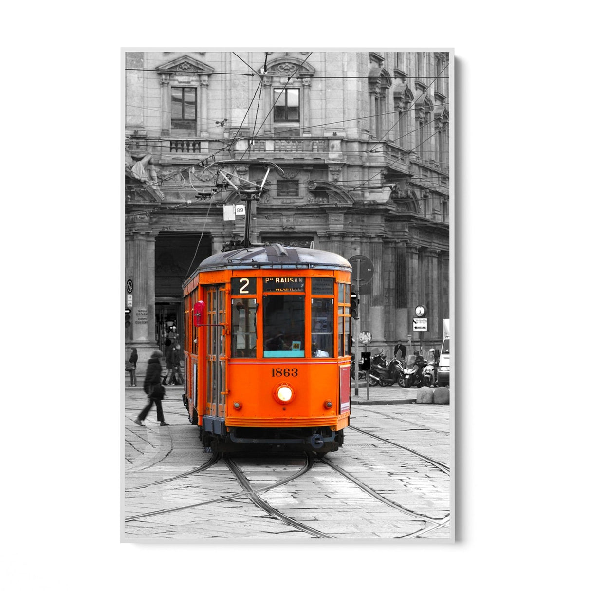 Tram Storico, Milano, Italia - CupidoDesign