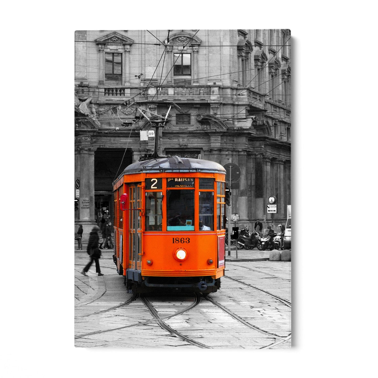 Tram Storico, Milano, Italia - CupidoDesign