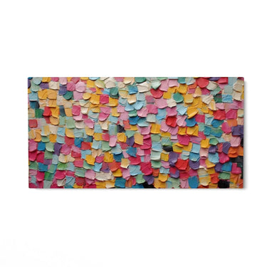 Quadro Stampa su Tela Trama di colori vivaci - CupidoDesign