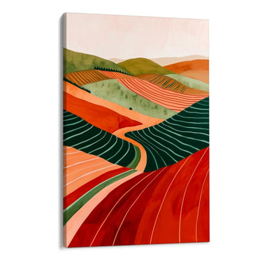 Quadro Stampa su Tela Trame Collinari - CupidoDesign