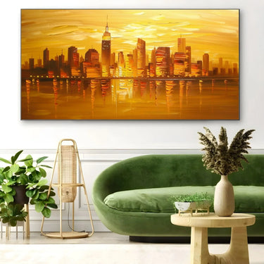 Quadro Stampa su Tela Trame Urbane - CupidoDesign