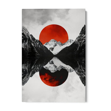 Quadro Stampa su Tela Tramonto delle Alture - CupidoDesign