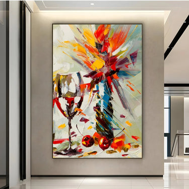 Quadro Stampa su Tela Tramonto nel Calice - CupidoDesign