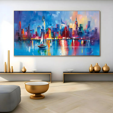 Quadro Stampa su Tela Tramonto Ribelle - CupidoDesign