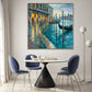 Quadro Stampa su Tela Tramonto Sognante - CupidoDesign