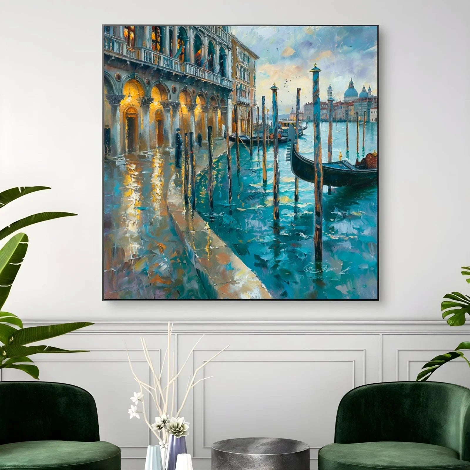 Quadro Stampa su Tela Tramonto Sognante - CupidoDesign