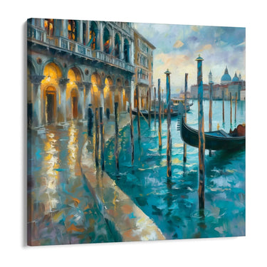 Quadro Stampa su Tela Tramonto Sognante - CupidoDesign