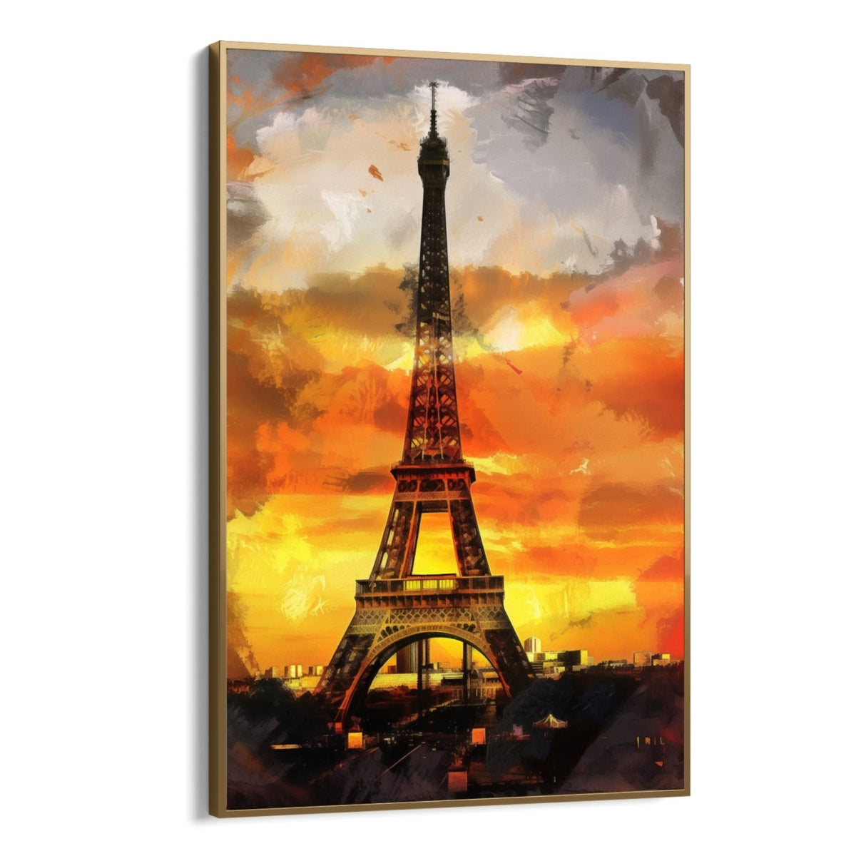 Tramonto su Eiffel - CupidoDesign