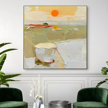 Quadro Stampa su Tela Tramonto su Tela - CupidoDesign