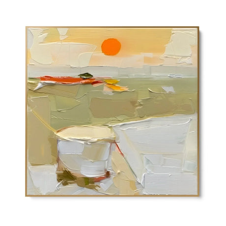 Quadro Stampa su Tela Tramonto su Tela - CupidoDesign