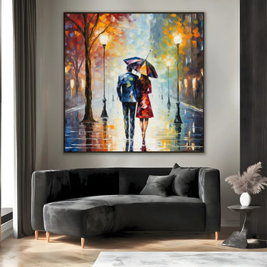 Quadro Stampa su Tela Tramonto di Fantasia - CupidoDesign