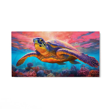 Quadro Stampa su Tela Tranquillità tra i Coralli - CupidoDesign