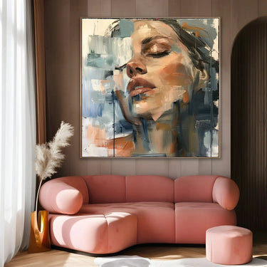 Quadro Stampa su Tela Trascendenza Sfumata - CupidoDesign