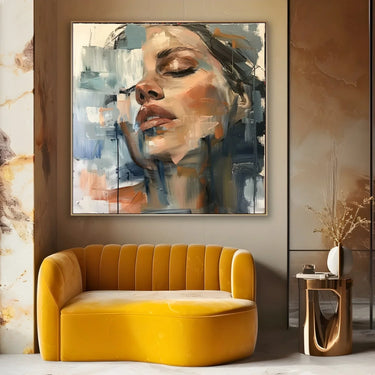 Quadro Stampa su Tela Trascendenza Sfumata - CupidoDesign