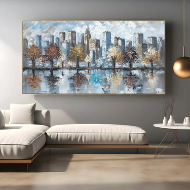 Quadro Stampa su Tela Trasformazioni Metropolitane - CupidoDesign