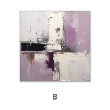 Quadro Stampa su Tela Trasparenze di Viola - CupidoDesign
