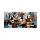 Quadro Stampa su Tela Tratti di colori - CupidoDesign