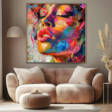 Quadro Stampa su Tela Tratti di vita - CupidoDesign