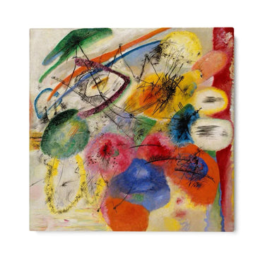 Quadro Stampa su Tela Tratti Neri, Wassily Kandinsky - CupidoDesign
