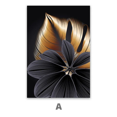 Quadro Stampa su Tela Trio Floreale - CupidoDesign