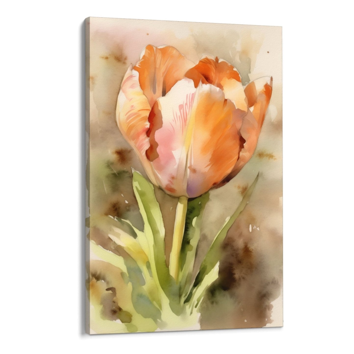 Tulipe aquarelle