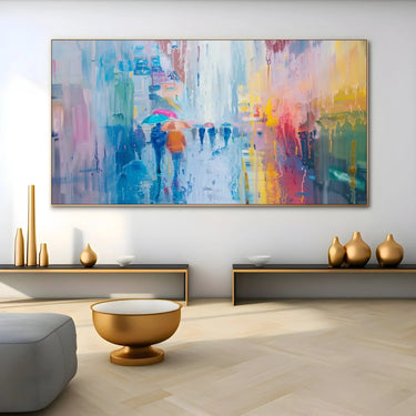 Quadro Stampa su Tela Turbine Vivido - CupidoDesign