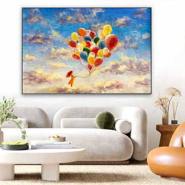 Quadro Stampa su Tela Un cuore e uno spirito - CupidoDesign