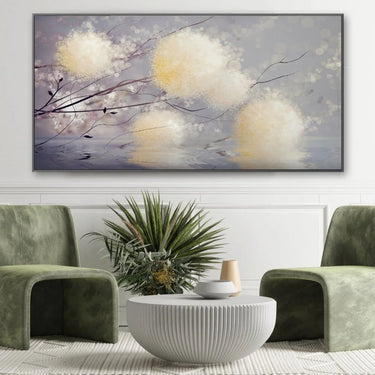 Quadro Stampa su Tela Un soffio dal lago - CupidoDesign
