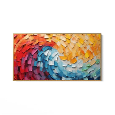 Quadro Stampa su Tela Universo di sfumature - CupidoDesign