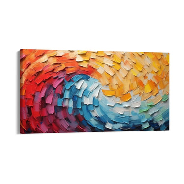Quadro Stampa su Tela Universo di sfumature - CupidoDesign