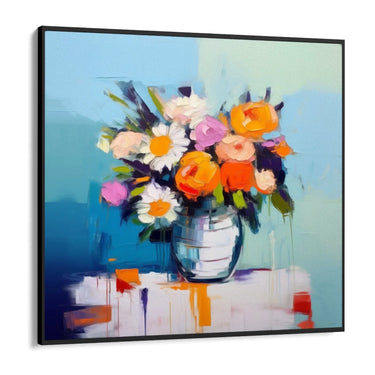 Quadro Stampa su Tela Vaso Colorato - CupidoDesign