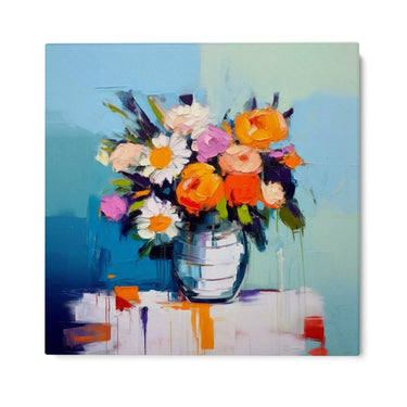 Quadro Stampa su Tela Vaso Colorato - CupidoDesign