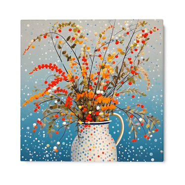 Quadro Stampa su Tela Vaso fiorito - CupidoDesign