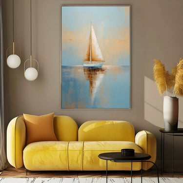 Quadro Stampa su Tela Vela Riflessa - CupidoDesign