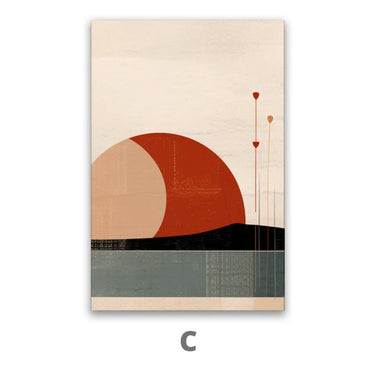 Quadro Stampa su Tela Vele geometriche - CupidoDesign
