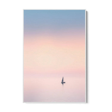 Quadro Stampa su Tela Veliero in paradiso - CupidoDesign