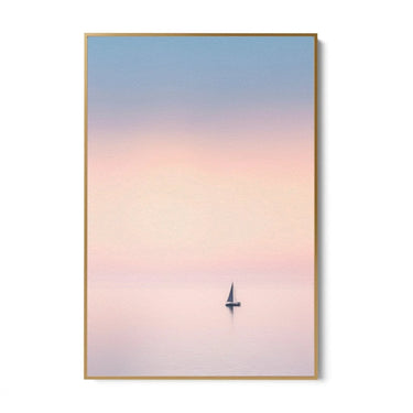 Quadro Stampa su Tela Veliero in paradiso - CupidoDesign