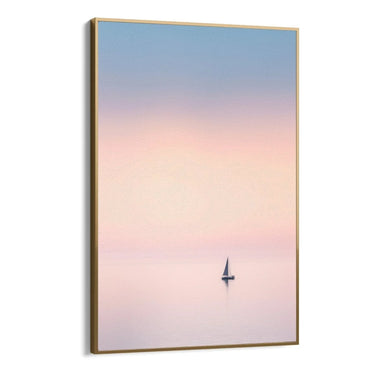 Quadro Stampa su Tela Veliero in paradiso - CupidoDesign