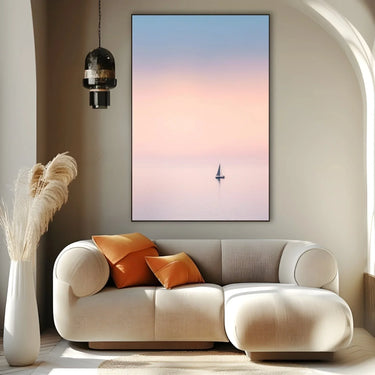 Quadro Stampa su Tela Veliero in paradiso - CupidoDesign
