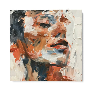 Quadro Stampa su Tela Velo Celeste - CupidoDesign