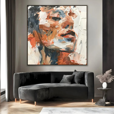 Quadro Stampa su Tela Velo Celeste - CupidoDesign