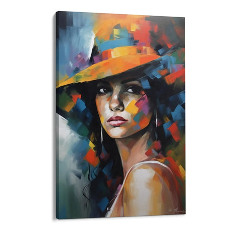Quadro Stampa su Tela Velo di emozioni - CupidoDesign