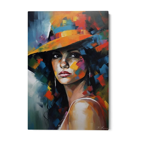 Quadro Stampa su Tela Velo di emozioni - CupidoDesign