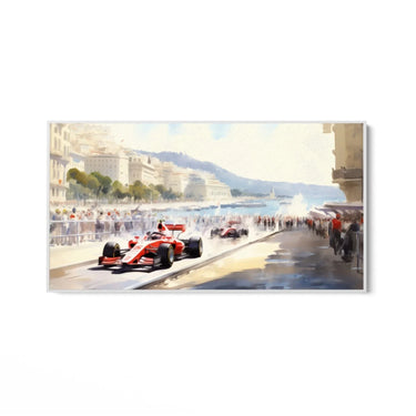 Quadro Stampa su Tela Velocità Rossa - CupidoDesign